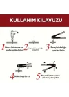 Perçin Tabancası 4 Uçlu Profesyonel Set – 2.4/3.2/4.0/4.8 mm Başlık + 40 Adet Alüminyum Perçin + Anahtar | Metal, Plastik ve Deri Delme & Sabitleme Aracı