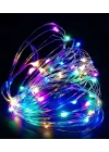 Peri led 3/5/10 Metre RGB Noel Işığı Ağaç Süsleme (1 Adet, 5 Metre)