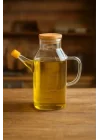 Petto - Bambu Kapaklı Yağdanlık 600ml