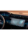 Peugeot 508 10 İnç İle Uyumlu Mat Ekran Koruyucu Multimedya Şeffaf