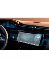 Peugeot 508 10 İnç İle Uyumlu Mat Ekran Koruyucu Multimedya Şeffaf