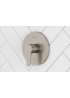 Pfirst R89040K Fırçalanmış Nikel Modern Valf, Trim