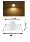 Philips 59464 MESON 125 13W 30K WH recessed LED