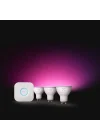 Philips HueWCA 4.2W GU10 Renkli Spot Akıllı Ampul 3lü Başlangıç Seti