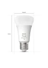 Philips HueWCA 9-75W Renkli Akıllı Ampul E27 Bluetooth Özellikli - 25.000 Saat Ampul Kullanım Ömrü