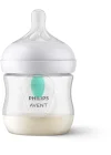 Philips Natural Response Baby Bottle, 125 ml / 4 oz, 0-3m, Slow Flow, BPA Free, SCY670/01