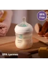 Philips Natural Response Baby Bottle, 125 ml / 4 oz, 0-3m, Slow Flow, BPA Free, SCY670/01