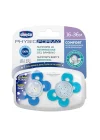 PhysioForma Comfort Silikon Emzik (16-36 Ay, 2li), Mavi