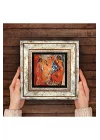 Pinecone Stone Picasso Avignonlu Kızlar Taş Duvar Tablosu - Çerçeveli Taş Tablo - Dekoratif Duvar Sanatı - Modern Ev ve Ofis Duvar Dekoru K1-302