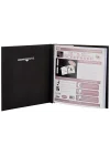 Pioneer 30cm by 30cm Snapload Sewn Leatherette Frame Cover Memory Book, Black