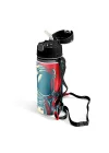 Pipetli Alüminyum Matara (600 ml)