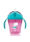 Pipetli Bardak 200 ml - PEMBE