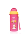 Pipetli Bardak 300 ml - PEMBE