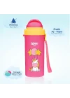 Pipetli Bardak 300 ml - PEMBE