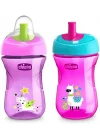 Pipetli Eğitim Bardağı (Pembe/Mor)