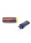 Pipsan Toscanello Backwoods Ağızlık Kahverengi - Sarı Şeritli