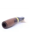 Pipsan Toscanello Backwoods Ağızlık Kahverengi - Sarı Şeritli