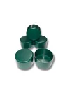 Plastik Boru Kapağı 60 MM (50 Adet) (Yeşil)