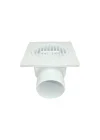Mey İthalat® Plastik Yer Süzgeci 10x10 cm 50 mm Yandan Çıkış