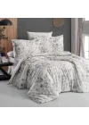 Poplin Saten Floral Double Nevresim Takımı