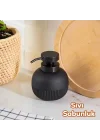 Porsima 3118 Banyo Ve Mutfak Sıvı Sabunluk 450 Ml Siyah