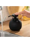 Porsima 3118 Banyo Ve Mutfak Sıvı Sabunluk 450 Ml Siyah