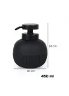 Porsima 3118 Banyo Ve Mutfak Sıvı Sabunluk 450 Ml Siyah