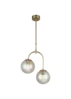 PORTUAL 2Lİ ANTİK LAK AVİZE 2XE27