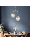 PORTUAL 2Lİ ANTİK LAK AVİZE 2XE27
