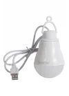 Power Master Usb Kablolu 5 Watt Beyaz Led Ampul%90 Enerji Tasarrufu Renkli