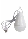 Power Master Usb Kablolu 5 Watt Beyaz Led Ampul%90 Enerji Tasarrufu Renkli