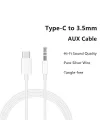 POWERMASTER TYPE-C TO 3.5MM AUX KABLO * JH-030