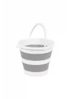 Pratik Katlanabilir Akordiyon Plastik Kova 12,8 Lt