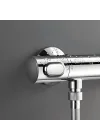 Precision Flow Termostatik Duş Bataryası, Su Tasarruflu, Krom, 34840000