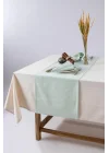 Premium Keten Runner 40 X 150 Cm (Adaçayı)