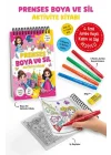 Prenses - Boya ve Sil Aktivite Kitabı / 3 Yaş +