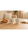 Pretty 2 Parça Mug Bardak