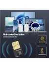 PrimeX PX-BTU54 Bluetooth 5.4 Nano USB Adaptör, PC Notebook Laptop İçin Mini Bluetooth V5.4 Dongle, Kulaklık Hoparlör Klavye Mouse Gamepad Bağlantı Adaptörü, Windows 11/10 Uyumlu