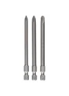 Pro 3 parça.-Set ekstra sert tornavida ucu Phillips vidalar-(Uzunluk: 89 mm)