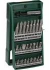 Professional Accessories X/Line Mini 25 Parça Vidalama Seti, Plastik Kutu, Yeşil