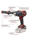 Professional Akülü Darbeli Vidalama TP-CD 18/120 Li-i BL-Solo