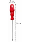 Profesyonel Manyetik Yıldız Tornavida PH2 6+125 mm, Yüksek Tork Dayanımlı Sertleştirilmiş Çelik Uç, Kaymaz Ergonomik Sap, Dar Alanlara Uygun, Mobilya Montajı ve Elektrik İşleri İçin