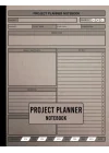 Project Planner Notebook: Simple Project and Task Management Workbook With Checklist for Small Businesses(105 Pages, A4).