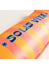 Prusa Somon-sarı Pes Dolgulu Kırlent 20x55 Cm
