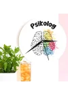 Psikoloğa Hediye Ahşap Duvar Saati