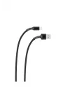 PSR aksesuar Gri Micro Usb Kablo- Gri LS66 ile uyumlu