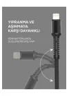 PSR aksesuar Kırmızı Kırmızı LS63 Lightning Usb Kablo- ile uyumlu