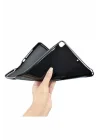 PSR aksesuar Renksiz Tablet Süper Silikon Kapak-Renksiz MatePad T8 ile uyumlu