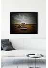 (pster10719) Dodge Araba Çerçeveli Tablo (50x70cm)