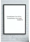 (pster12475) Win - Learn Girişimcilik Çerçeveli Tablo (50x70cm)